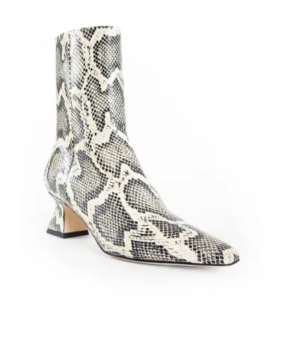 Aeyde Regal Heel Patterned Boots In Multi