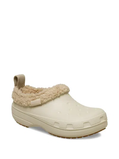 Crocs Classic Lined Shorty Clogs In Neutral