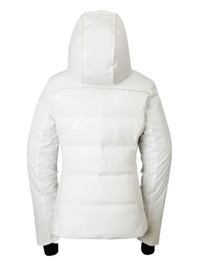 Phenix Seamless White Polyester Ski Jacket In White