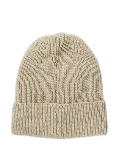 Phenix Ribbed-knit Beanie Hat In Neutral