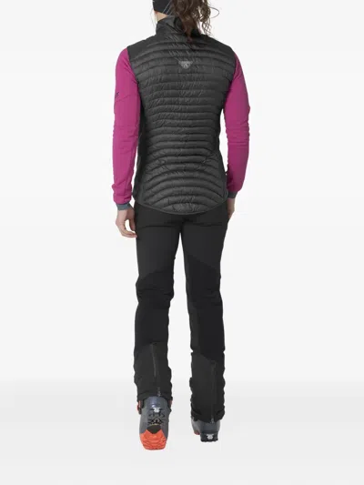 Dynafit Speed Insulation Quilted Padded Black Vest In Black