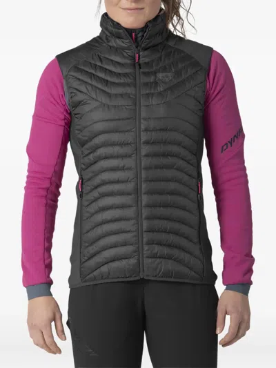 Dynafit Speed Insulation Quilted Padded Black Vest In Black