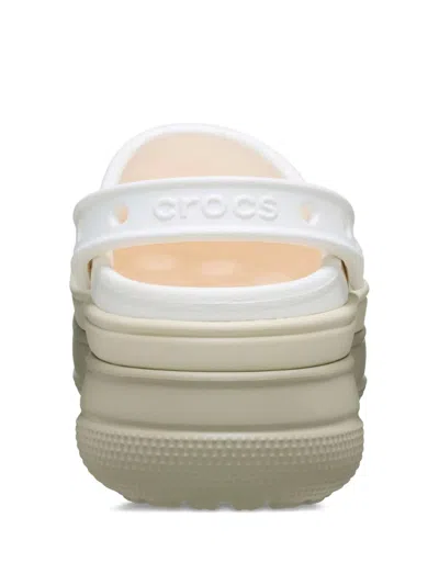 Crocs Platform Trainers In White