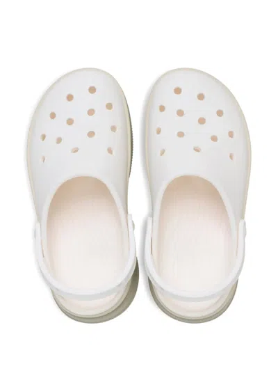 Crocs Platform Trainers In White
