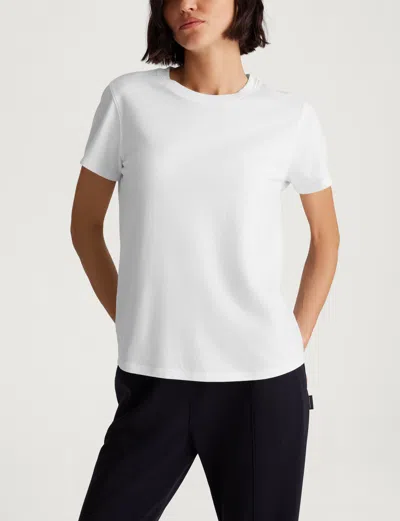 Tommy John Women's Second Skin Crew Neck T-shirt In White