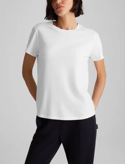 Tommy John Women's Second Skin Crew Neck T-shirt In White