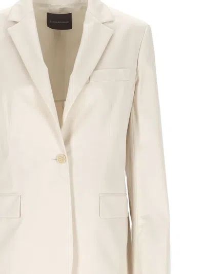 Lorena Antoniazzi Single-breasted Blazer In Neutral