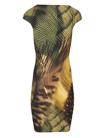 Amazuìn Amazuin Birgit Short-sleeved Mini Dress In Brown