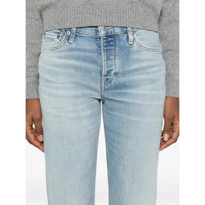 Re/done Denim Blue In Blue