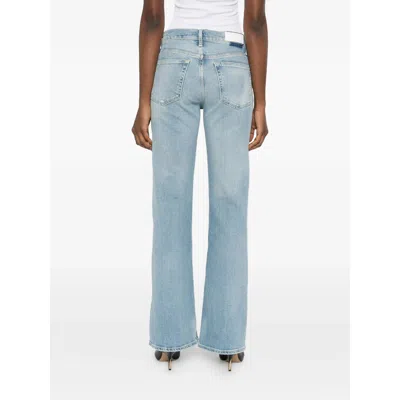 Re/done Denim Blue In Blue