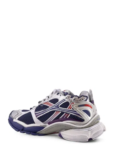 Balenciaga Mesh Panel Runner Sneakers Reflective Elements In Multi