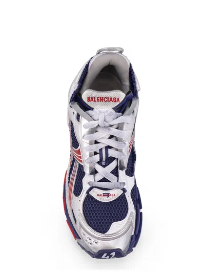 Balenciaga Mesh Panel Runner Sneakers Reflective Elements In Multi