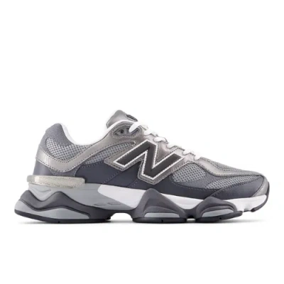 New Balance Unisex Synthetic Leather And Mesh Sneakers In Gray