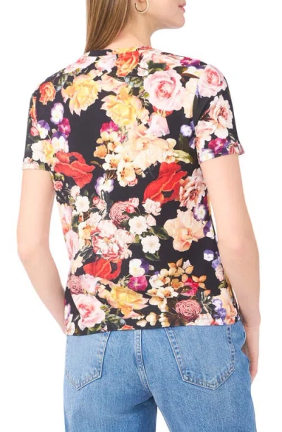 Ted Baker Floral Print T-shirt In Multi