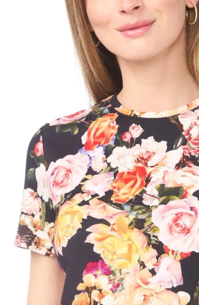 Ted Baker Floral Print T-shirt In Multi