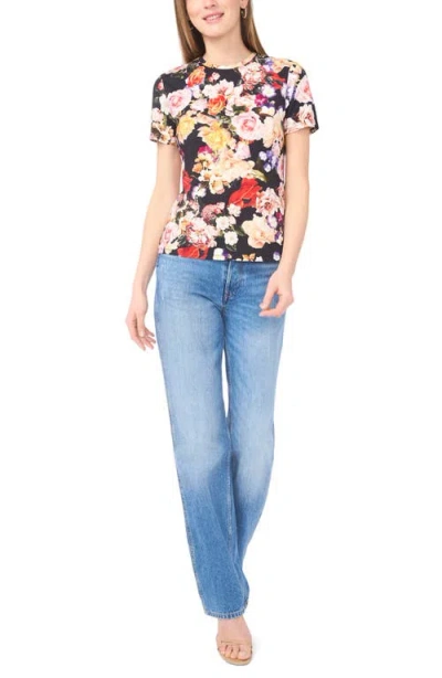 Ted Baker Floral Print T-shirt In Multi