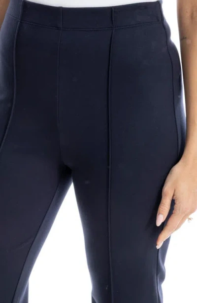 Max Studio Ponte Pants In Blue