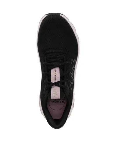Ryka Wide Width Devotion X Max Rs Sneaker In Black