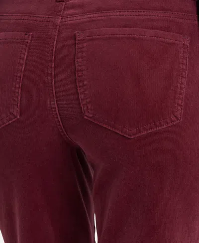 Nydj Sheri Slim Pants In Red