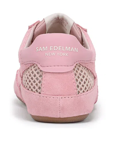 Sam Edelman Tobi Mesh Court Sneakers In Pink