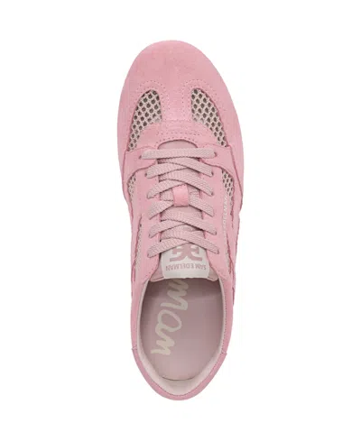 Sam Edelman Tobi Mesh Court Sneakers In Pink