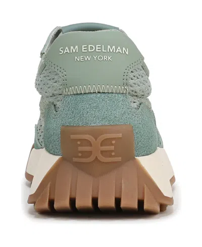 Sam Edelman Langley Mesh Sneaker In Blue