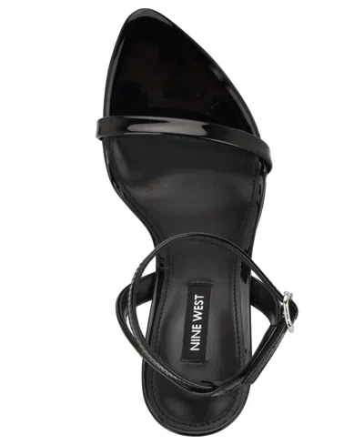 Nine West Villo Ankle Strap Sandal In Black