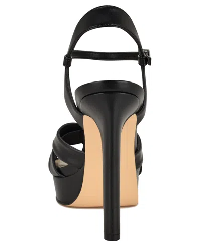 Nine West Windee Ankle Strap Platform Sandal In Black