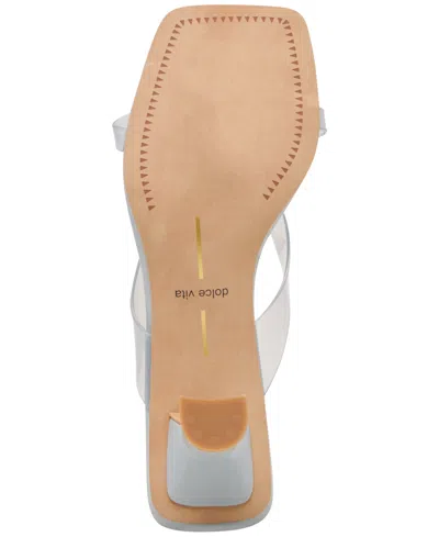 Dolce Vita Brevel Vinyl Translucent Strap Sandal In Multi