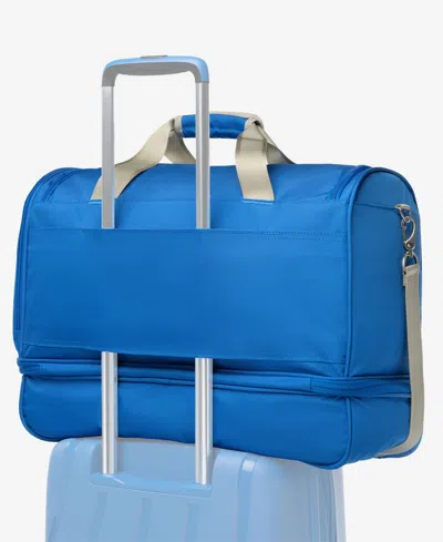 Atlantic Drop-bottom Weekender In Blue