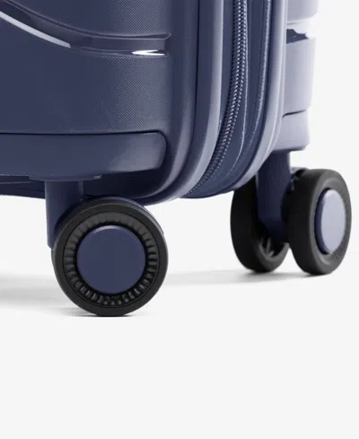Atlantic Small Carry-on Expandable Hardside Spinner In Blue