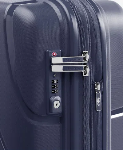 Atlantic Small Carry-on Expandable Hardside Spinner In Blue