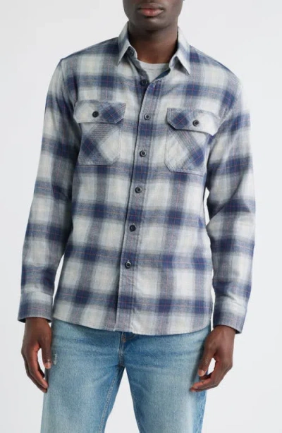 Pendleton Burnside Plaid Flannel Button-up Shirt In Multi