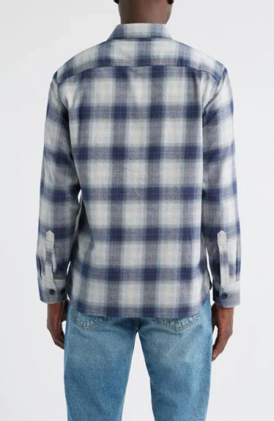 Pendleton Burnside Plaid Flannel Button-up Shirt In Multi