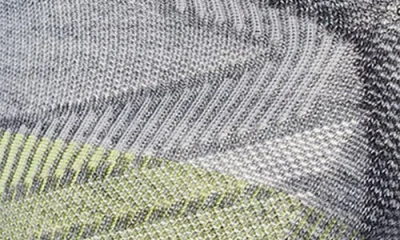 Smartwool 3-pack Run Zero Cushion Ankle Socks In Gray