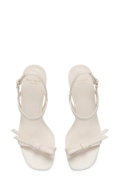 Kate Spade New York Loop Ankle Strap Sandal In White