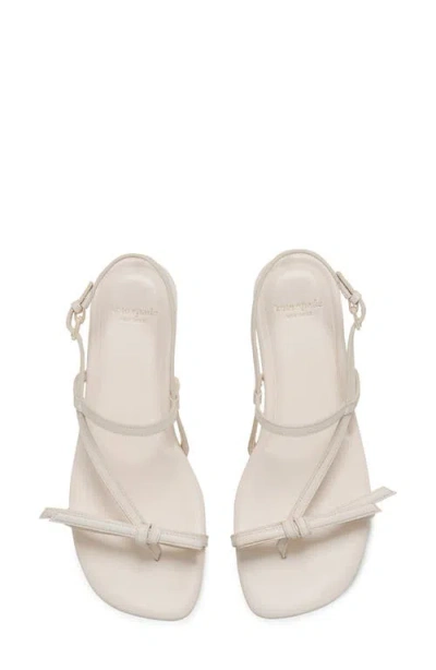 Kate Spade New York Loop Ankle Strap Sandal In White