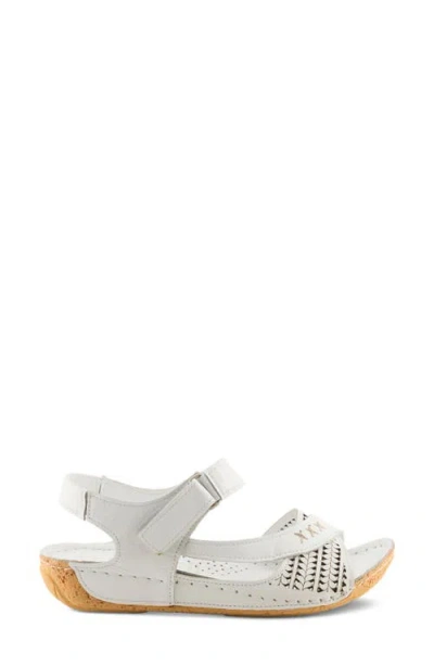 Spring Step Galaire Sandal In White