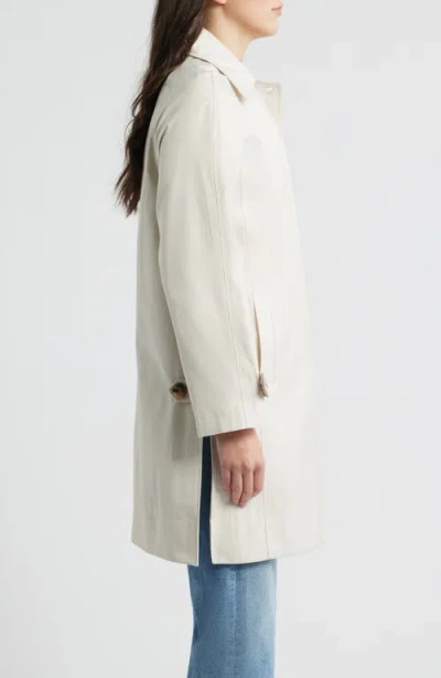 Sam Edelman Mac Single Breasted Coat In Brown