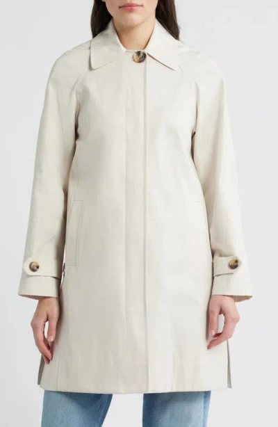 Sam Edelman Mac Single Breasted Coat In Brown