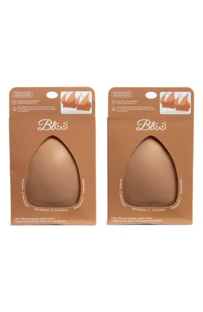 Bloo Dynamic Duo 2-pack Triangle Nipple Covers In Nude