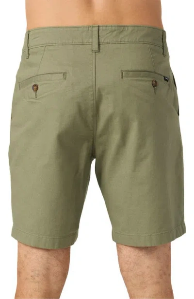 O'neill Jay Stretch Cotton Shorts In Green