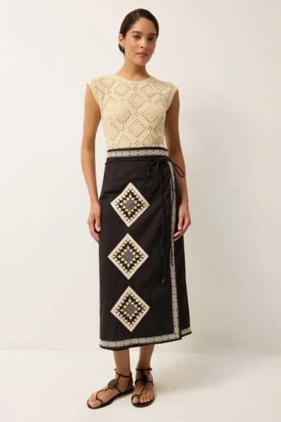 Marie Oliver Luca Midi Skirt In Multi