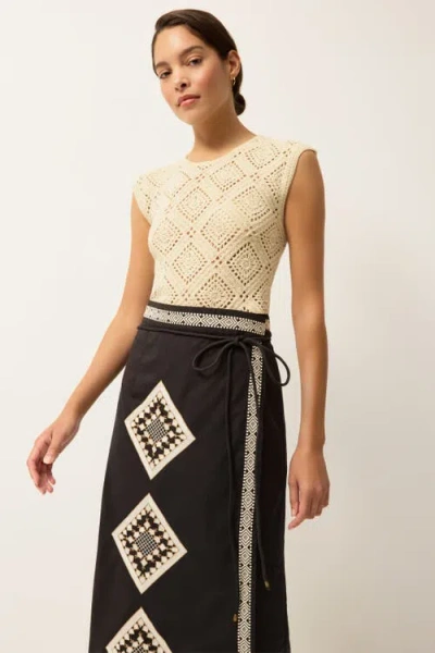 Marie Oliver Luca Midi Skirt In Multi