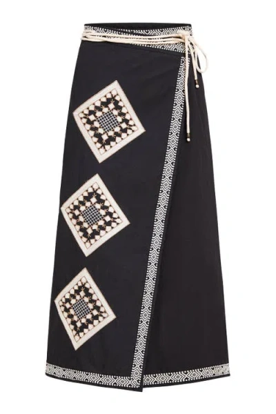 Marie Oliver Luca Midi Skirt In Multi