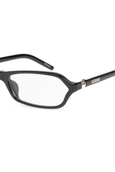 Jacquemus Full Frame Plain Mirror In Black