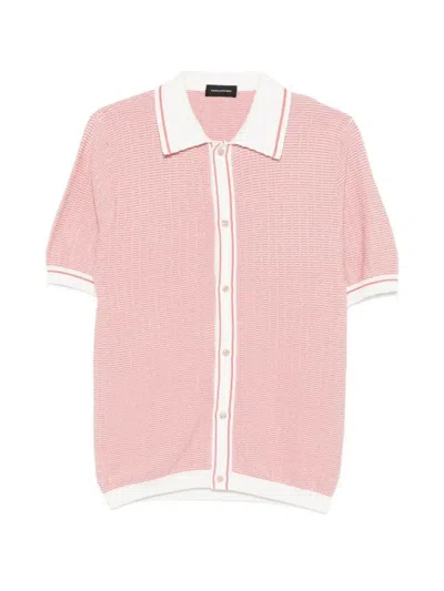 Tagliatore Buttoned Shirt In Pink
