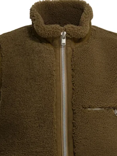 Nonnative Zip-up Sleeveless Jacket In Multi