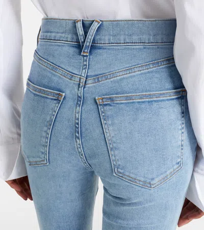 Veronica Beard Beverly Flared Jeans In Blue