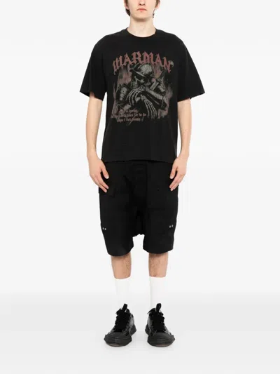 Warman Graphic-print T-shirt In Black